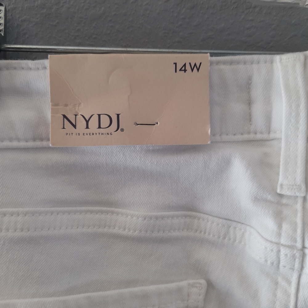 New NYDJ Lift X Tuck Technology High-Rise Wide Leg Jeans/pants - Picture 6 of 15